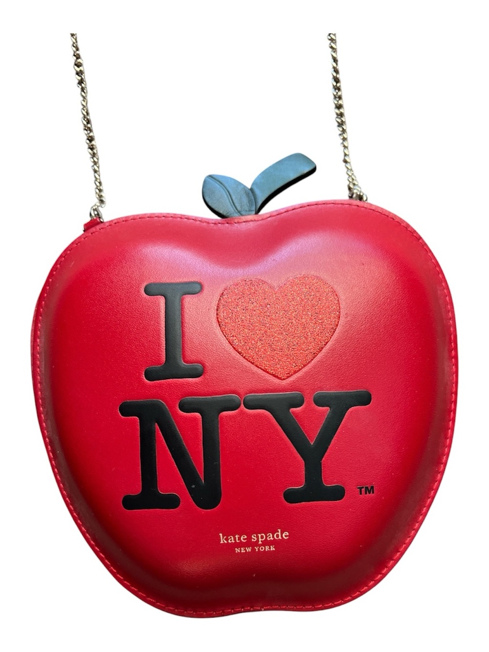 Kate Spade x I Love NY Big Apple Crossbody Purse – Like New